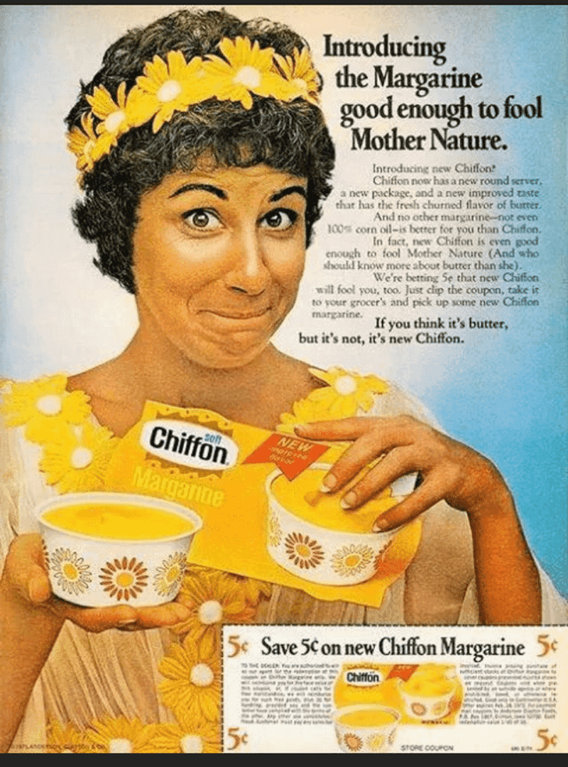 Margarine Is Healthier Than Butter