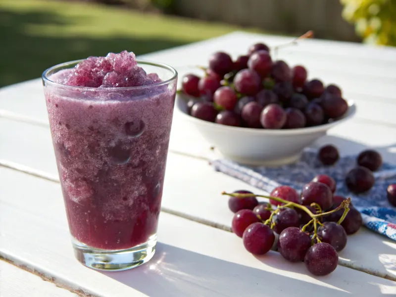 Frozen Grape Slush