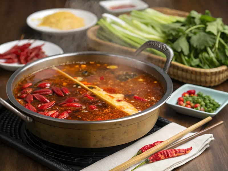 Goji Berry Hot Pot in China