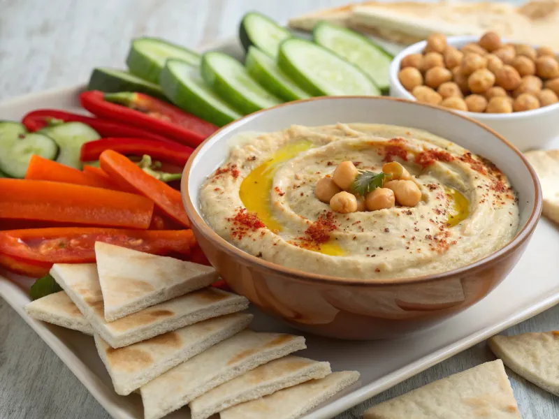 Hummus (Middle Eastern Chickpea Spread)