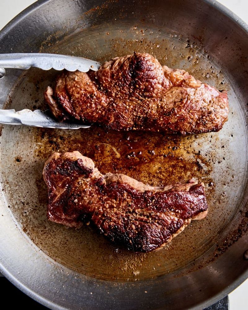Always cook meat straight from the fridge