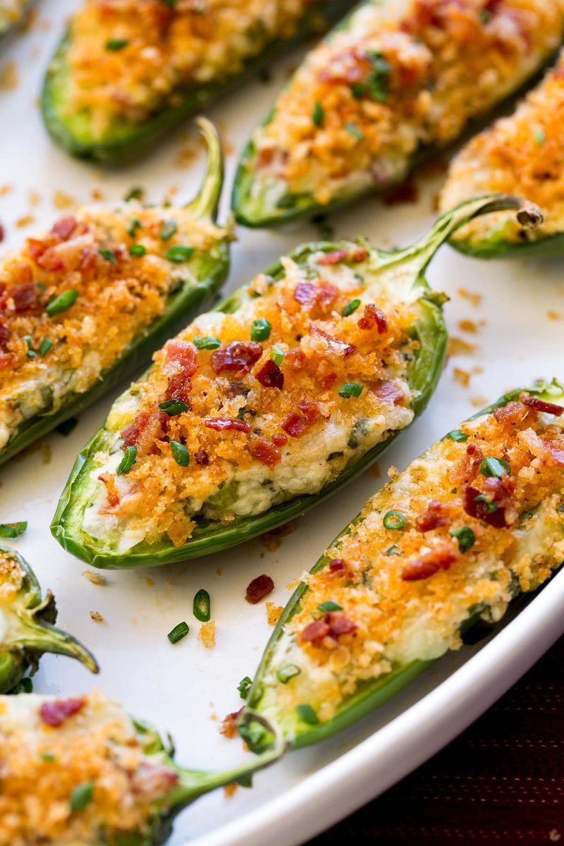 Stuffed Jalapeño Poppers