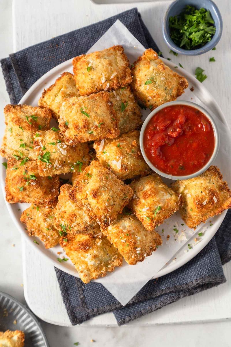 Crispy Air Fryer Ravioli