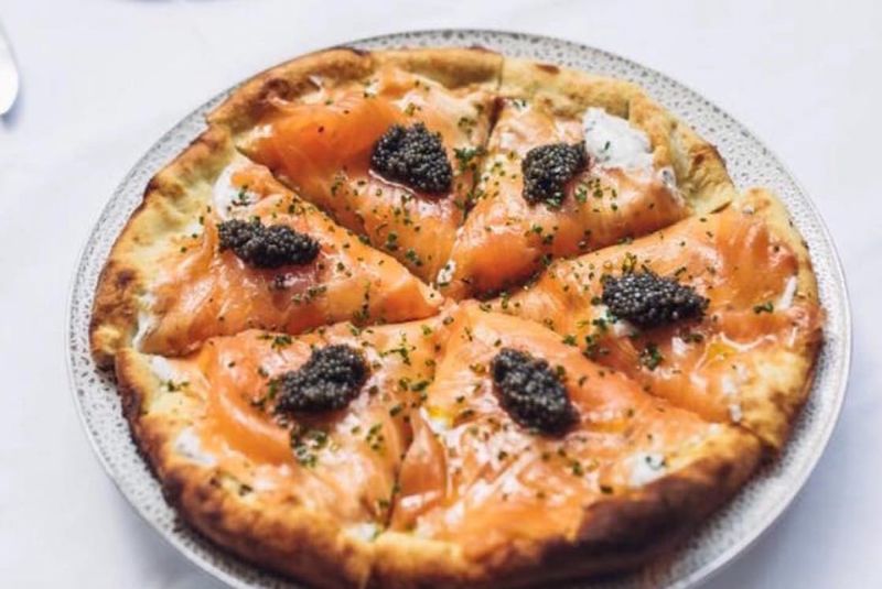 Wolfgang Puck – Smoked Salmon Pizza