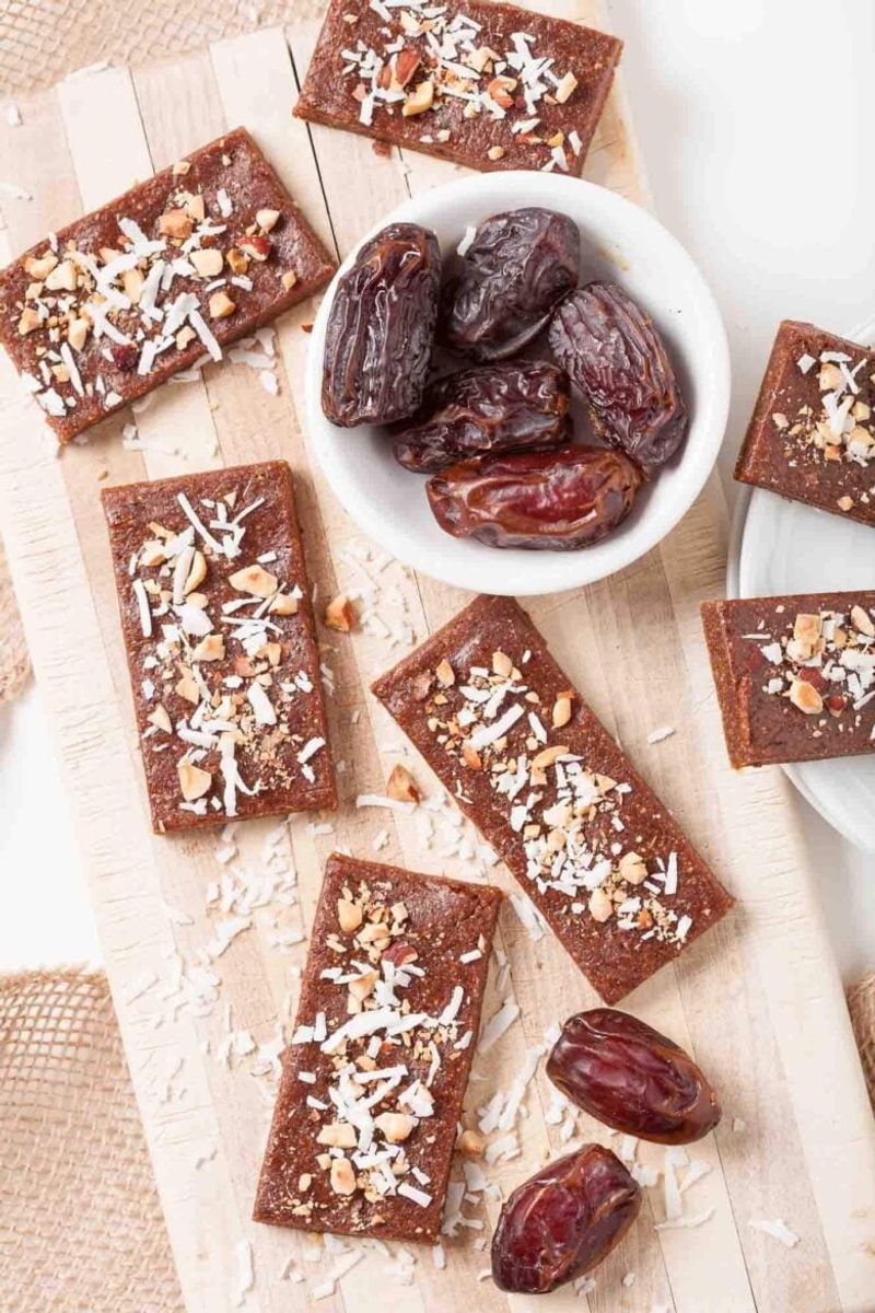 Cashew Coconut Date Bars