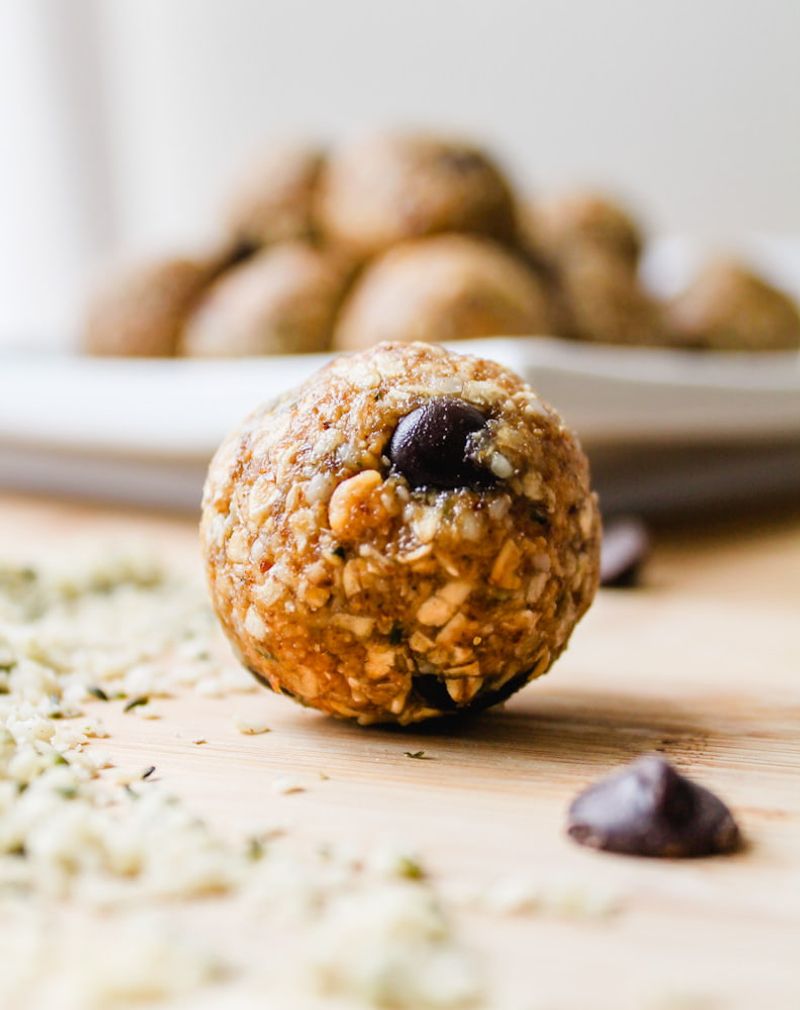 Chia Hemp Seed Protein Bites