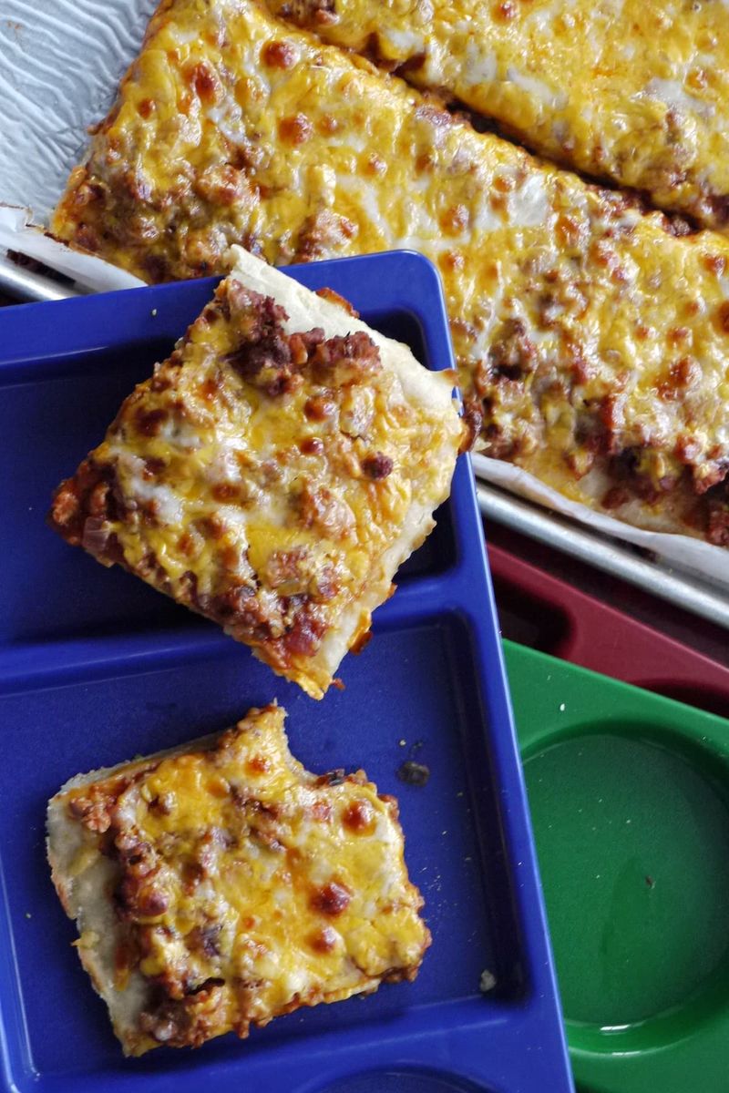 Cafeteria-Style Pizza Squares