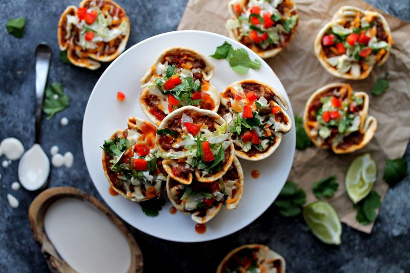 Skewer-Built Taco Bites