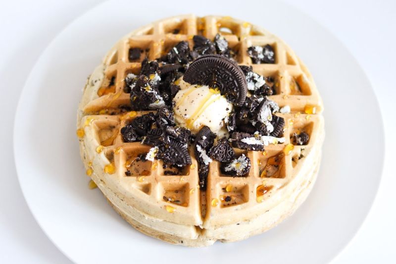 Oreo Waffles