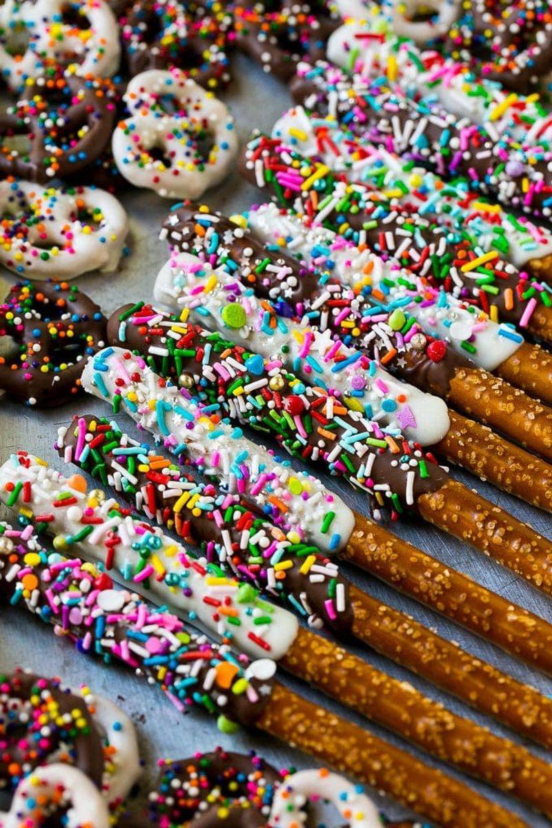 Chocolate Dipped Pretzels
