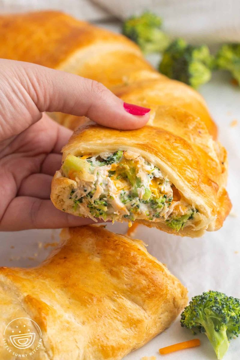 Chicken Broccoli Crescents