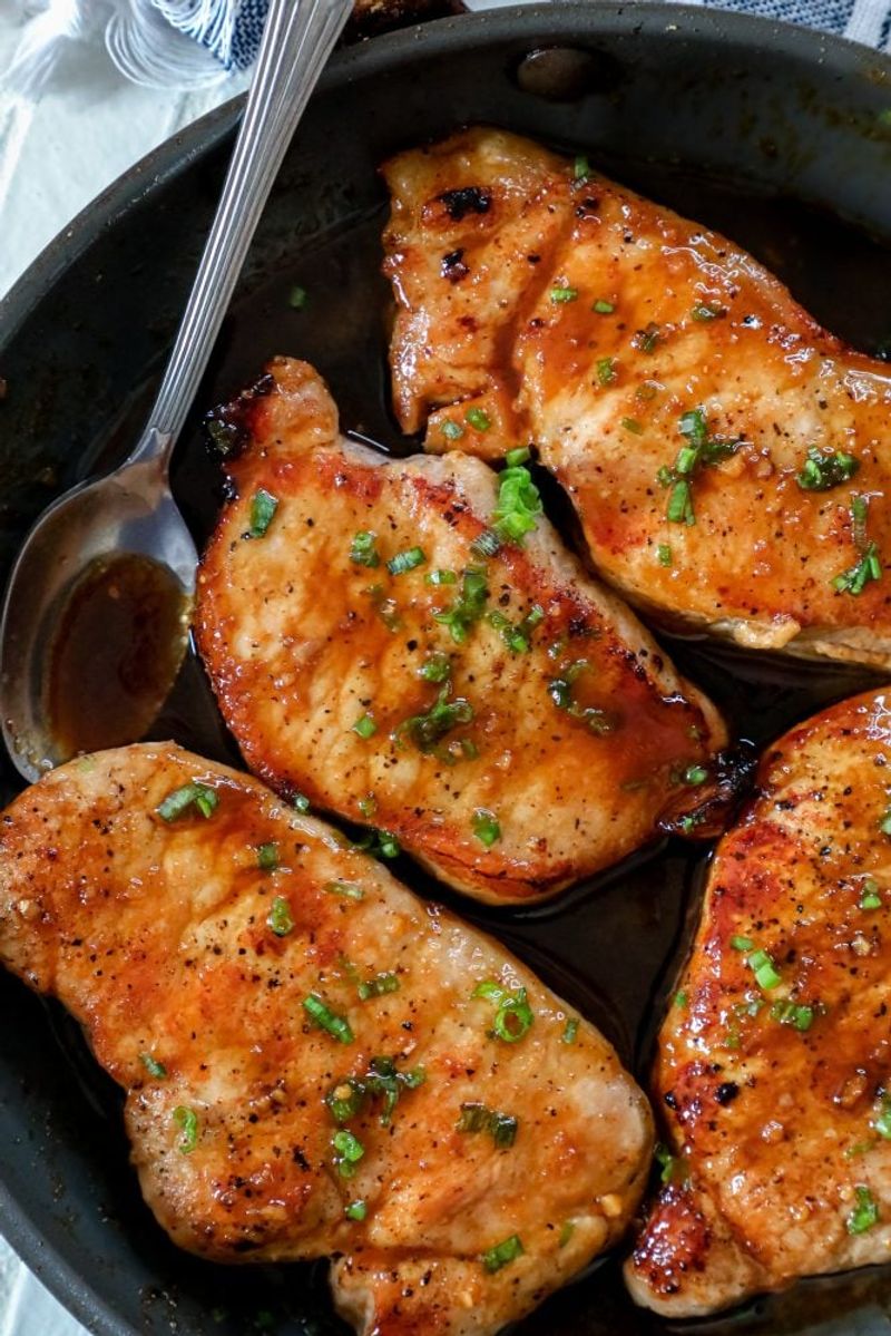 Brown Sugar Garlic Pork Chops