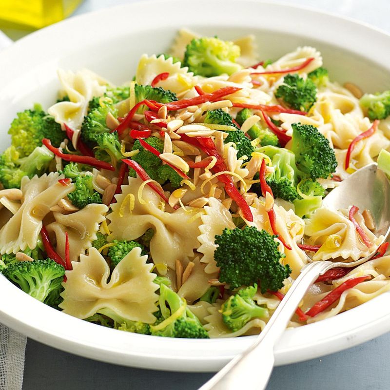 Broccoli & Lemon Farfalle Salad