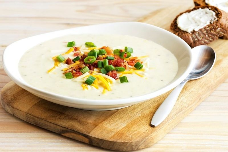 Loaded Baked Potato Soup (Cup or Bowl)