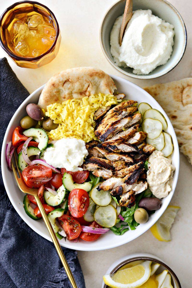 Chicken Shawarma Bowls