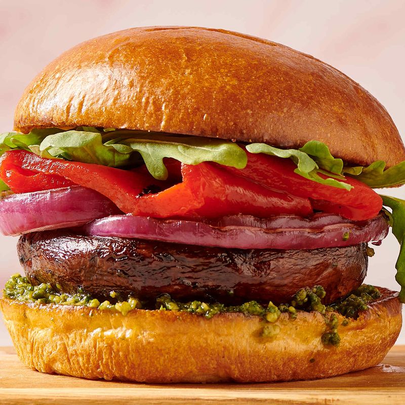 Grilled Portobello Mushroom Burgers