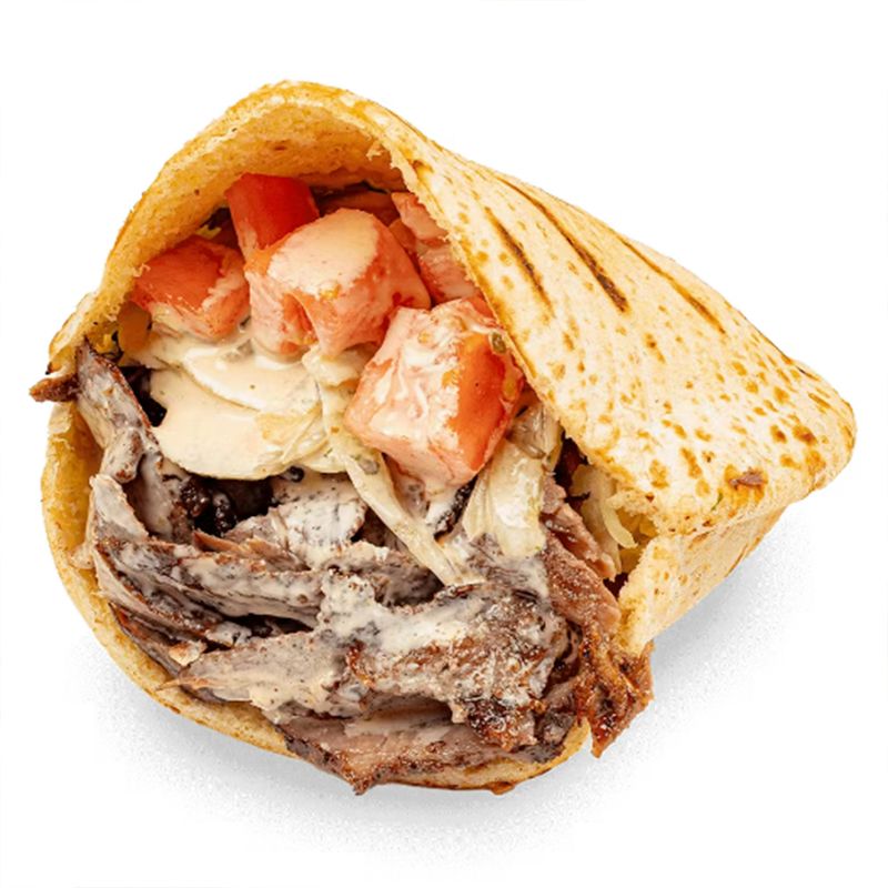 Lamb Shawarma Sandwich – Mamouns (Greenwich Village)