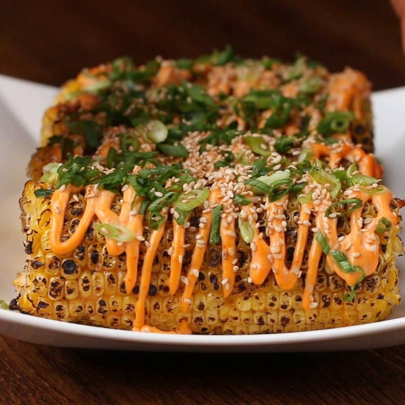 Sriracha Mayo & Scallions