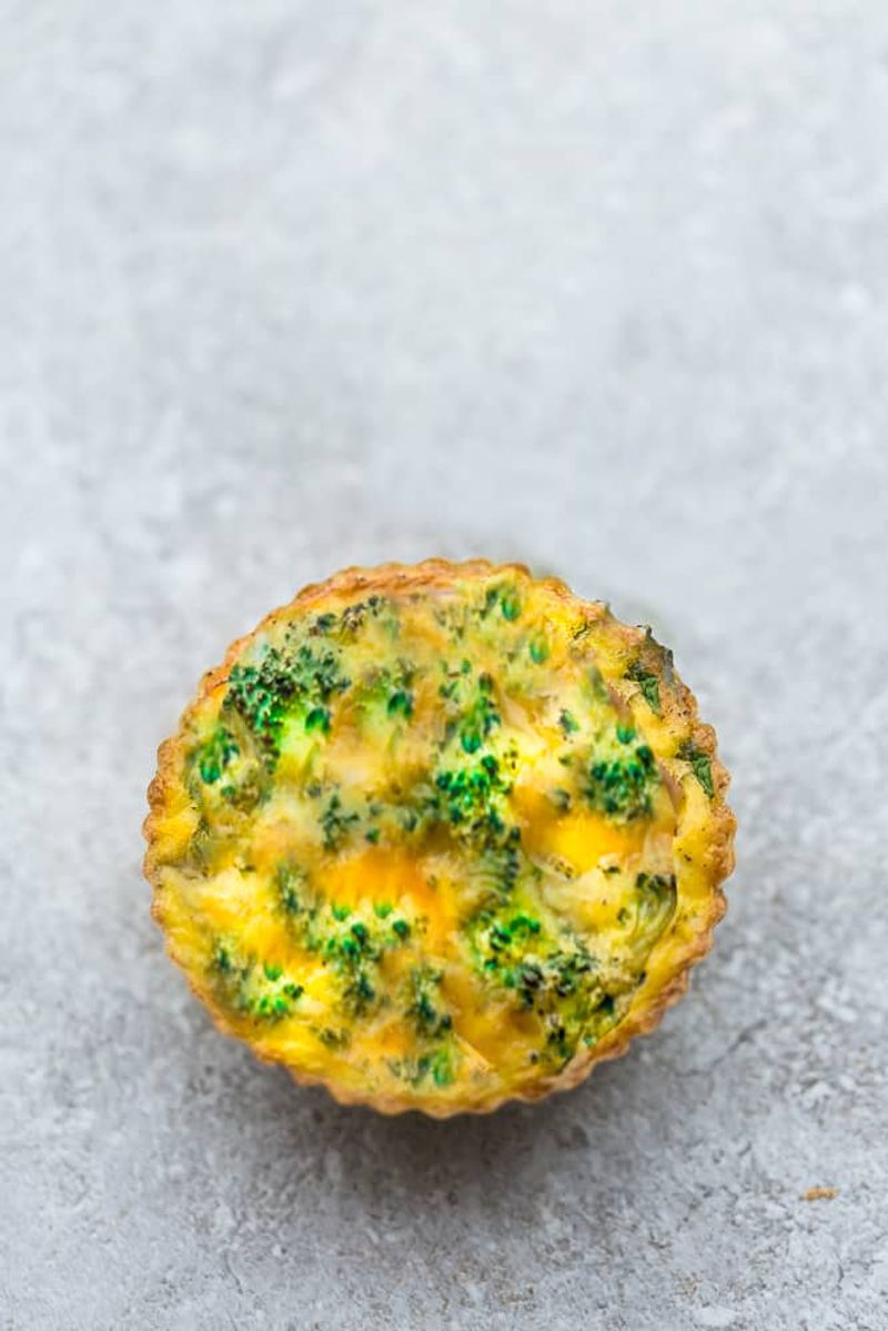 Broccoli & Cheese Egg Muffins