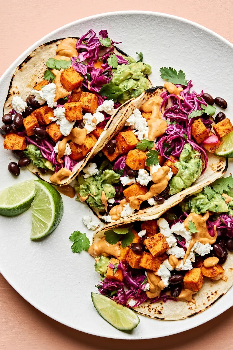 Sweet Potato and Black Bean Tacos