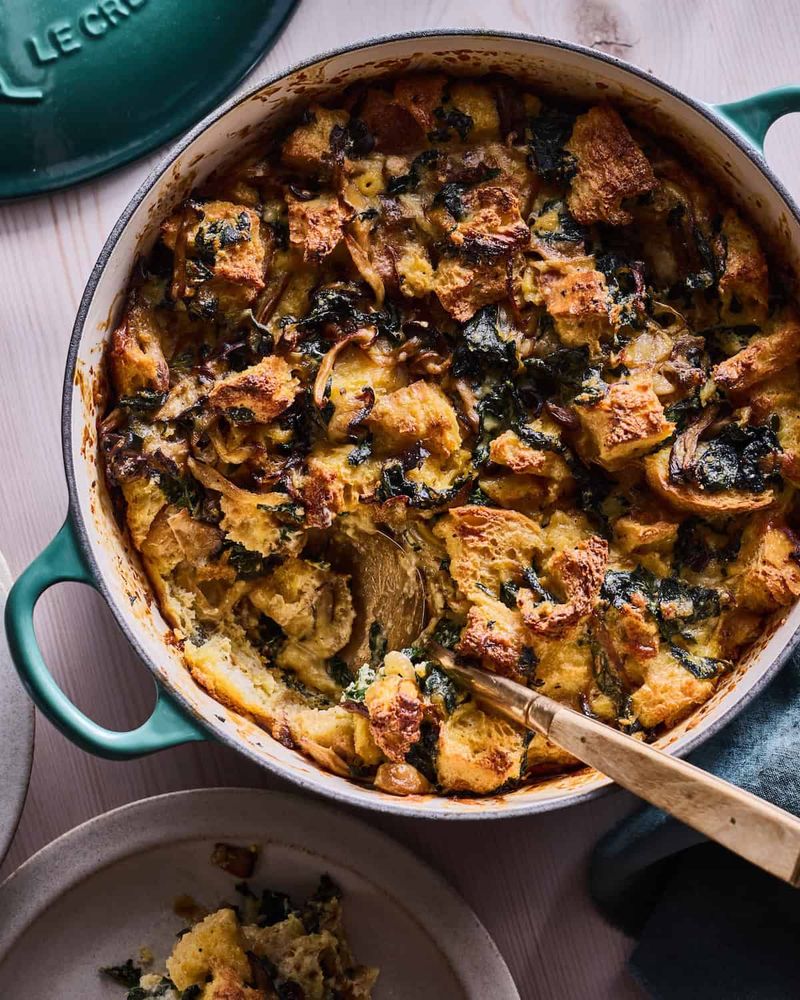 Strata (Savory Bread Pudding)