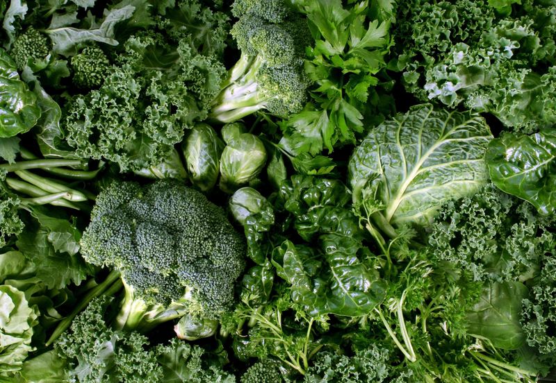 Fresh Veggies and Leafy Greens