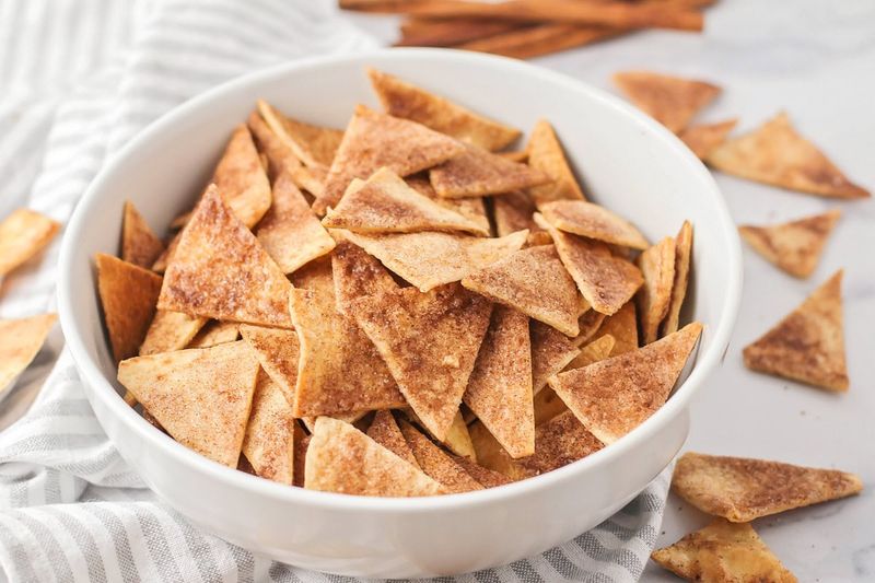 Cinnamon Sugar Tortilla Chips