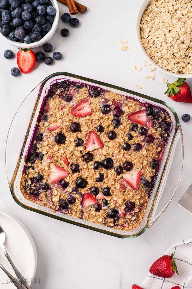 Baked Oatmeal Squares