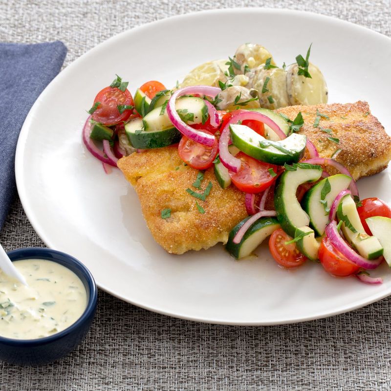 Cornmeal-Crusted Catfish
