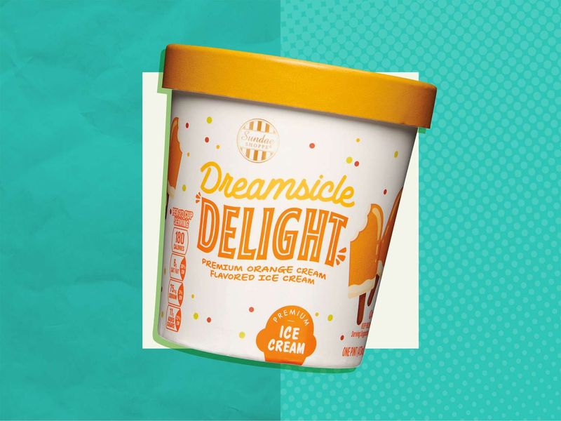 Sundae Shoppe Dreamsicle Delight Ice Cream