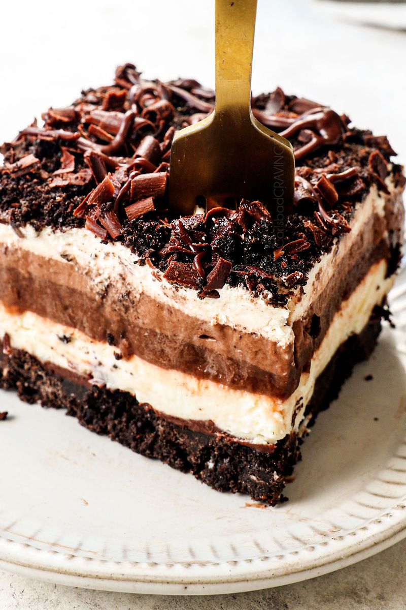 No-Bake Chocolate Lasagna