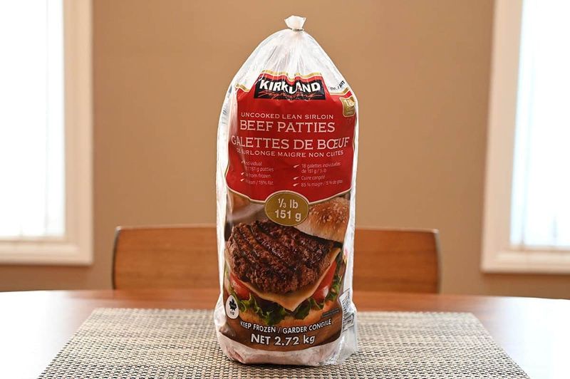 Kirkland Signature Sirloin Beef Patties (1/3 lb)