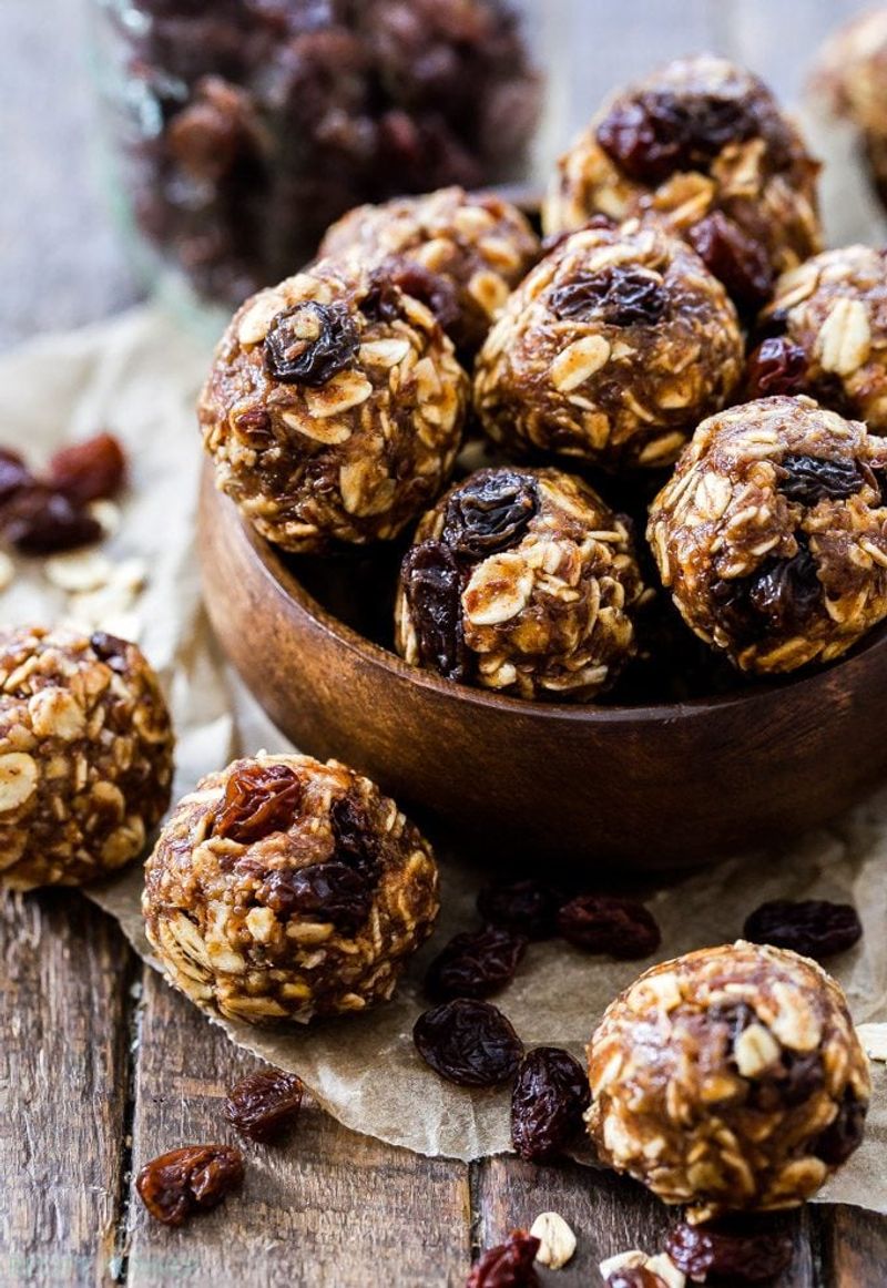 Oatmeal Raisin Cookie Bites