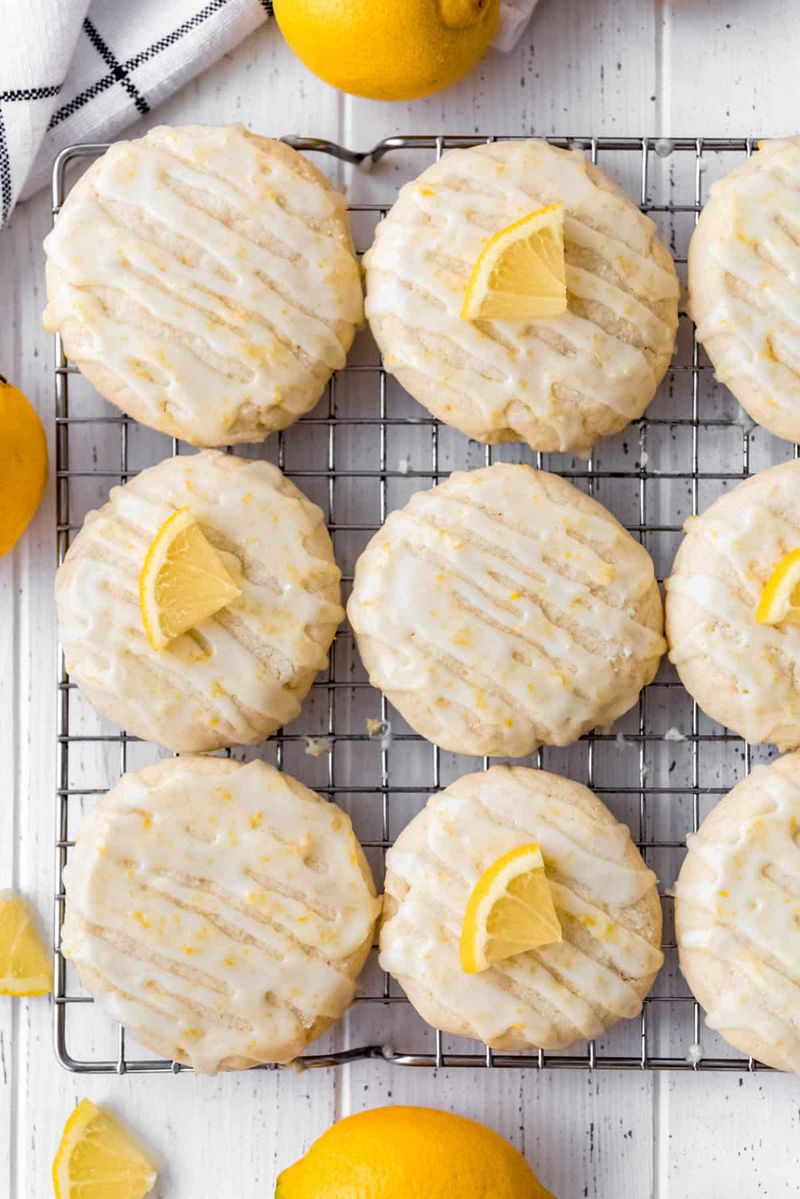 Lemon Glazed Cookies