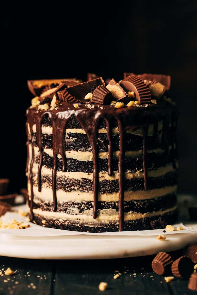 Peanut Butter Chocolate Cake
