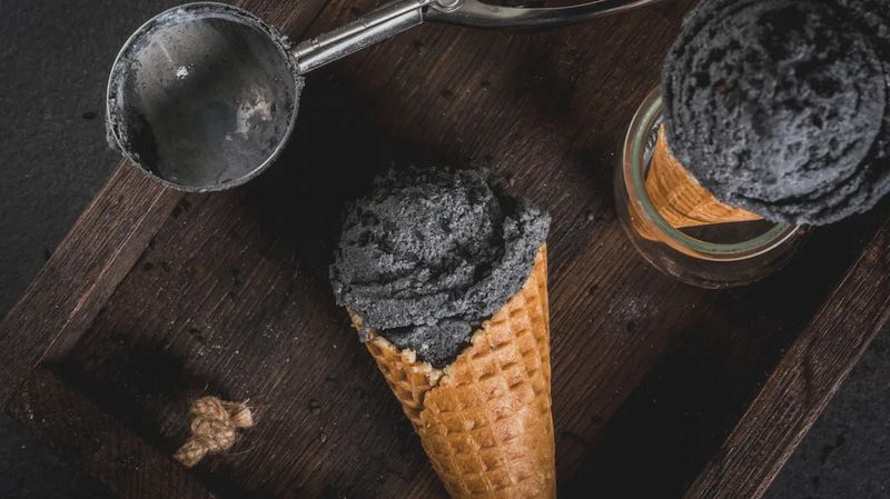 Charcoal Ice Cream
