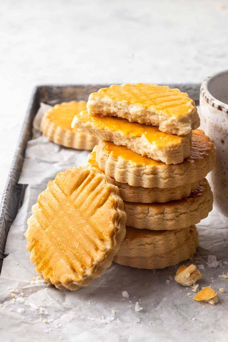 French Galettes Butter Cookies