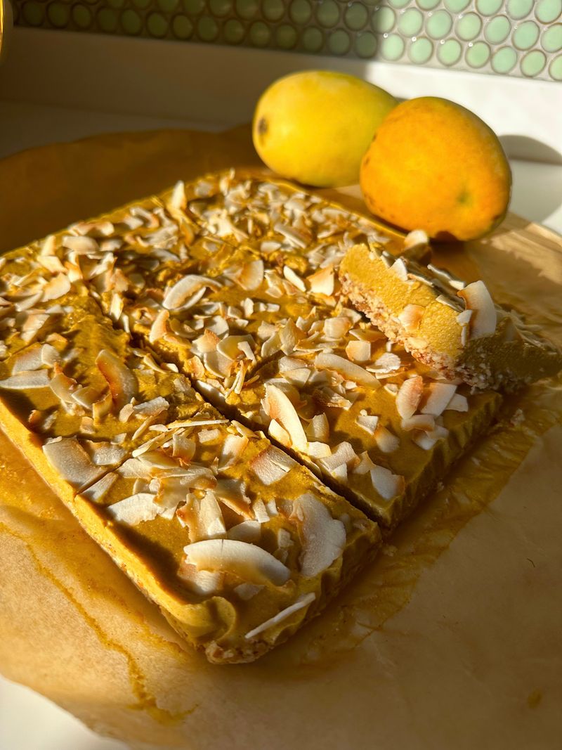 Mango Coconut Bars