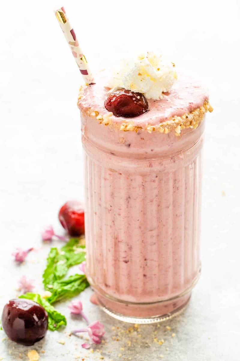Cherry Cheesecake Milkshake