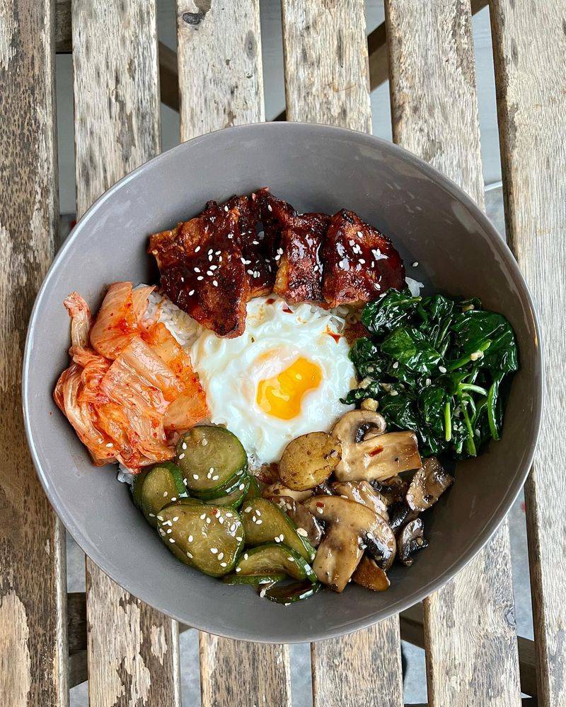 Pork Belly and Fried Egg Bowl
