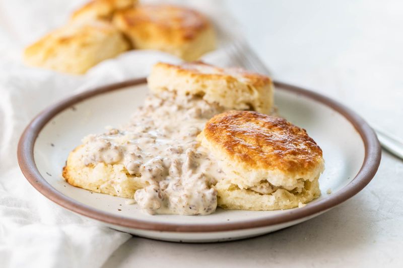 Biscuits and Sausage Gravy