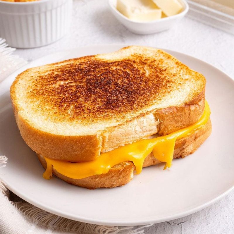 Basic Grilled Cheese Sandwich