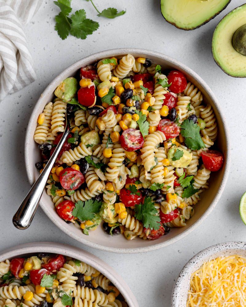 Avocado Lime Pasta Salad