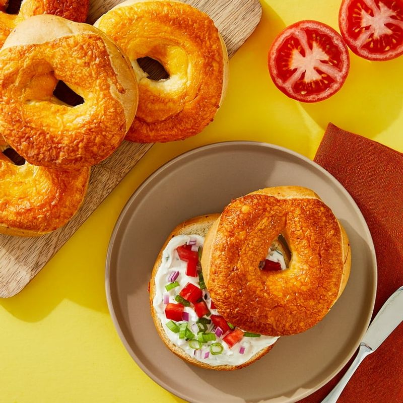 Double Cheese Bagels