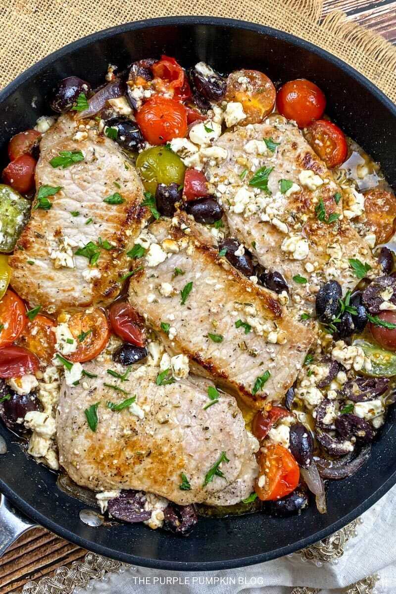 Mediterranean Pork Chops