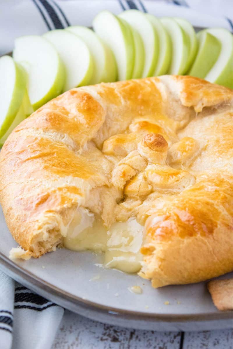 Crescent-Wrapped Brie