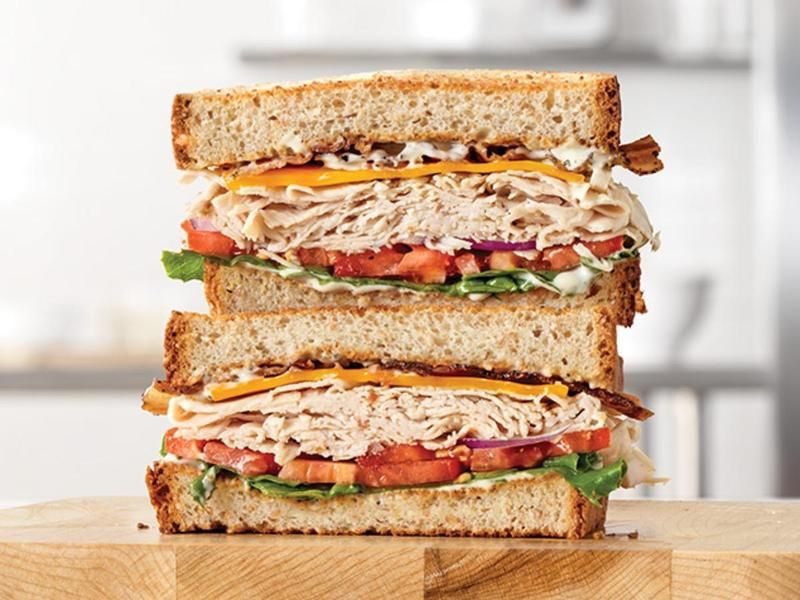 Roast Turkey Ranch & Bacon Sandwich