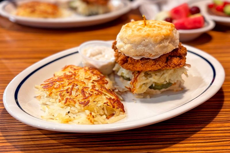 White Castle Chicken Biscuit