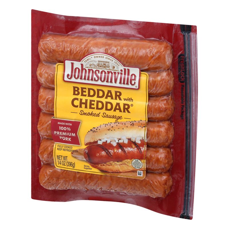 Johnsonville Beddar with Cheddar