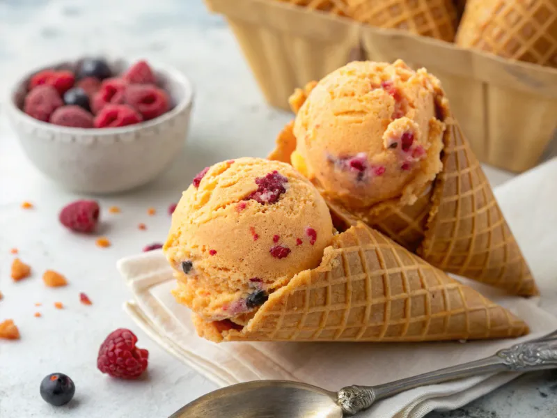 Salmonberry Ice Cream in Alaska